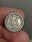 1853 Seated Liberty Dime With Arrows Vf-xf 