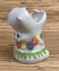Hawaiian Hippo Tiki Mug Ceramic Cup 6  Tall 16 Oz Hand Painted Gray New