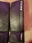 Ccm Axis 2 5 Ice Hockey Goalie Leg Pads Black Set Of 2 Goalie Pads 28 1