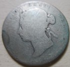 1898 Canada Silver Half Dollar Coin  Key Date Victoria Fifty Cents  rj735 