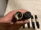 Neutrik Xlr Connector Lot 6 Male 6 Female