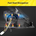 Pair Led Headlights Set For Yamaha Raptor Yfz 450 700 700r Yfm 250 350 2006-2025