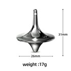 2pcs Accurate Spinning Top  Forever Spin  Portable Precision Metal Spinner To   