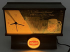 Vintage Schaefer Beer - Lighted Clock Beer Sign With Animated Waterfall