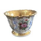 Rare Antique Kpm Berlin Hp Gold   Floral Beautiful Tea Cup Only Circa 1847s