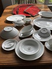 Noritake Wheatcroft 5852 Set For 12   Serving Dishes 101 Pieces   16 Covers Read
