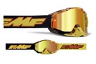 Fmf Vision Powerbomb Goggles Spark Mirror Red Lens Adult Mx atv utv Dirt Bike