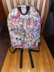 Rare Rick   Morty Backpack All Over Characters Sublimated Images Excellent Cond 