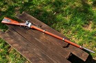 Sharps 1859 Civil War Rifle - Berdan Puller- Union - Non-firing Denix Replica