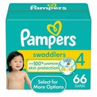 Pampers Swaddlers Baby Diapers Size 4  66 Count