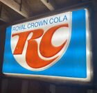 Rc Cola Lighted Sign Vintage Royal Crown Cola