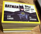 1989 Topps Batman Movie Series 2 Complete 132 Card Set Plus 22 Stickers