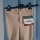 New Jpc Tuffrider Kids 10 Classic Front Zip Ribbed Stretch Riding Pants Jods Tan