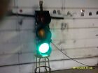 Full Traffig Sigale Stop Light With Hood s 12  Flashing