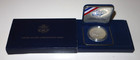 1987 S United States Commemorative Silver Dollar Constitution Coin Proof Box