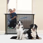 Baby Safety Gate Door Stair Dog Child Barrier Toddler Fence Pet Gate Walk Thru