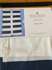 New Two Blue   White Striped Window Panels 52   x84    100  Cotton