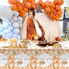 3 Pack Little Cutie Pie Baby Shower Plastic Tablecloths 108x54inch