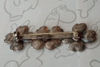 Vintage Sterling Silver Lang Dogwood Flower Blossoms Brooch Pin