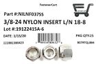  25  3 8-24 Stainless Steel Nylon Insert Lock Nuts - Fine Thread Unf 3 8-24