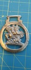 Collection Of 5 Vintage English Horse Brasses     Unique Curated Lot