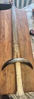 Chilean South American Bone Handle Swordfish Bill Carved Sword Art Carving Horn