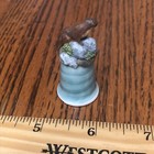 Thimble Porcelain Sterling Classic River Otter