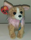 Ty 2 0 Beanie Baby Pico The Chihuahua Dog 6  New Mwmts Plush Stuffed Animal Toy