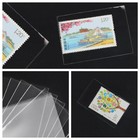 Lots 800 Pcs Stamp Sleeves Holders Professional Collection Protection 8 Sizes