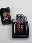Vintage Coors Light Beer Silver Bullet Racing Flip Top Lighter Parts Repair