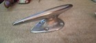 Vintage Chrome  torpedo -style  Boat Cleat W tear Drop Base L  k  