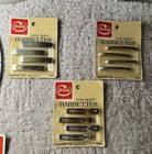Nos Lot Of 3 Packs Of 4 Vintage Goody Stay-tight Hair 2 1 4    Barrettes 12 Total