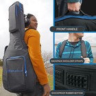 Rockville Egb25-blu Padded Electric Guitar Gig Bag With Neck Pad   Secure Strap