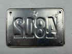 Vintage Port Neches Texaco Refinery Texas Bicycle License Plate 6  X 4 