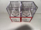 2-acrylic Ball Qube Baseball Display Case Holder cube New