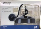 Progress Lighting Perry Court 1-light Gloss Black Outdoor Wall Lantern New
