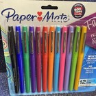 Paper Mate Flair Felt Tip Pens   Medium Point 0 7 12 Pack  - Free Shipping