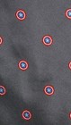 New Disney Parks Marvel Captain America Shield Logo Men s Silk Neck Tie