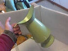 Decorative Enamelware Water Pitcher  avacado  12  Tall
