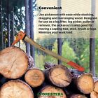 Forester Hookaroon Pickaroon Logging Tool - 28 Inch Usa Hickory Handle Forged   