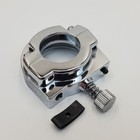 Harley Style Chrome Throttle Housing Clamp For 1  Bars - 1 4 -20 Single Cable