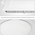 Dimmable Recessed Led Panel Light Ceiling Downlights Lamp Square 9w 12w 15w 30w 