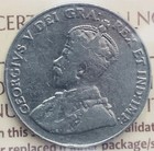 1926 Canada 5 Cent Silver Coin Far 6 Iccs F12