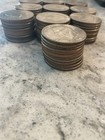 Eisenhower Silver Dollar Coins -100 Count Mixed Dates And Grades