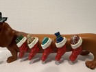 Westland Hot Diggity Dog Dachshund Figurine     christmas Stockings     16445