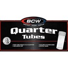 Quarter Coin Storage Tubes - 10ct   Archival Quality Plastic Coin Holders  Sc   