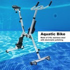 Aquatic Bike Underwater Bicycle Pool Exercise Fitness Equipment Stainless Steel