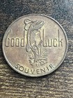 Vintage Floridaland Sarasota Fl Good Luck Souvenir Rare Medal Token Coin Tb9959 