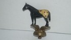 Vintage Cast Metal Horse Equestrian Trophy Topper Figurine