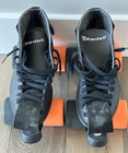 Vintage Riedell Usa Made Derby Roller Skates Sure-grip Fugitive Wheels Size 6